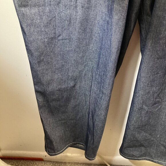 Mens Liberty Blues Denim Overalls Blue 54 x 38 Cotton #1 - Picture 7 of 9